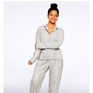 Flannel sleep shirt #heart#love#pride